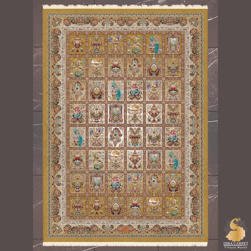 فرش ماشینی کد V2622