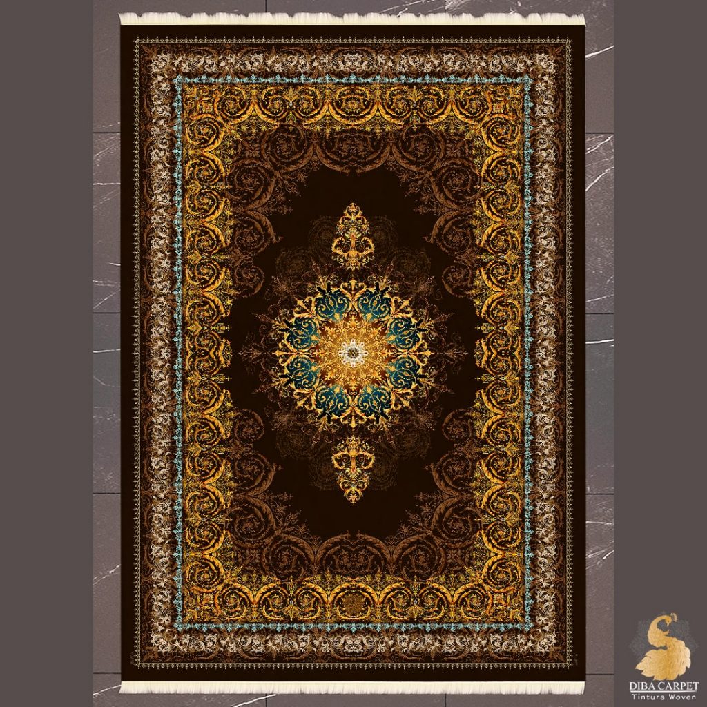 فرش ماشینی کد V2838